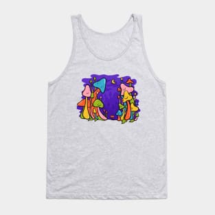 Overgrown Mushrooms Tank Top